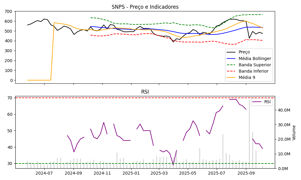 Gráfico SNPS